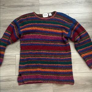 Colorful Striped Sweater